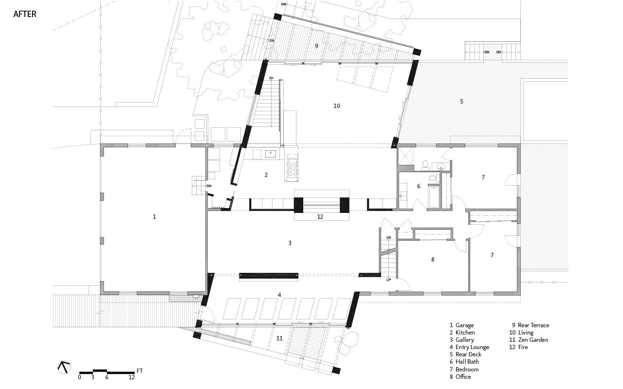 Cross House | Floor Plan